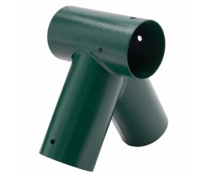 Conector de columpio - madera redonda Ø100 mm, 90° - conector de tubo de columpio - Imagen 1 de 7