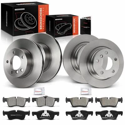 Brake Discs & Brake Pads Front Rear for BMW 116d 118i 218d 218i F20 F21 F22 F23 - Image 1 of 4