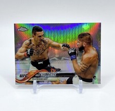 Max Holloway 2018 Topps UFC Chrome Refractor Parallel Card #25 SSP Blessed MMA