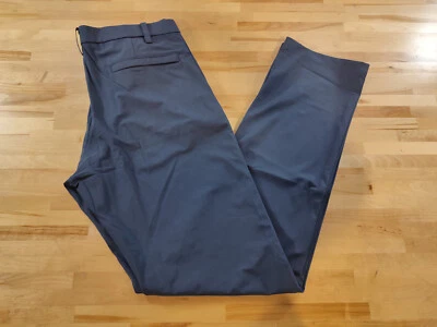 NWOT Mens Kirkland Signature Stretch Comfort Waist Performance Pant 32x34 Blue - Image 1 of 3