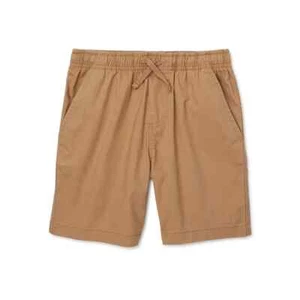 Pantalones cortos Wonder Nation caqui para niños talla 10-12 - Imagen 1 de 1