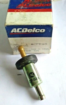 Filtro de combustible en línea - secundario ACDELCO GF548 Foto 1 de 4