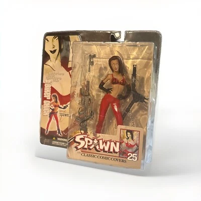 McFarlane 2004 Spawn S 25 Clásico Cómic Motociclista Chica Coleccionista Club Nuevo Sellado Foto 1 de 2