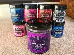 Lot 9 New Court of Candles Collection Various Scents Rhysand Thorns Shapeshifter - Picture 1 of 4
