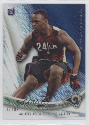 2013 Topps Platinum Frost Refractor /99 Alec Ogletree #149 Rookie RC - Image 1 of 2