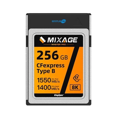 Compact Flash Express CFexpress Type B 256GB 8K 1500MBps Video Memory Card - Image 1 of 4