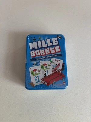 Mille Bornes Classic Racing Card Game in Tin Box 2016 - Brand New - Image 1 of 4