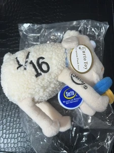 NWT-5” Serta Curto Baby Plush Sheep 1/16 Lamb W/ Binky Advertising - Picture 1 of 4