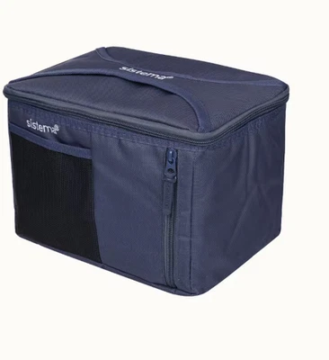 Sistema Lunch Bag Mega Fold Up Cooler Bag To Go™ Durable Insulated - 5.5 L Blue