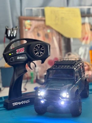 Traxxas TRX4M 1/18 scale RC radio-controlled car Propo Set Options - Image 1 of 4