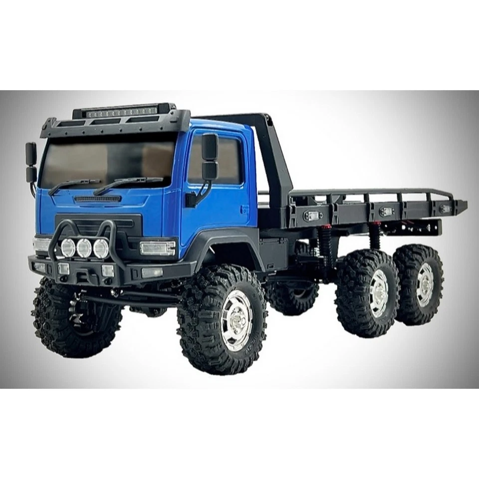 Absima HobbyPlus "CR18P" Tow Truck ARKTOS 6x6 1:18 blau RTR AB1810431 - Bild 1 von 4