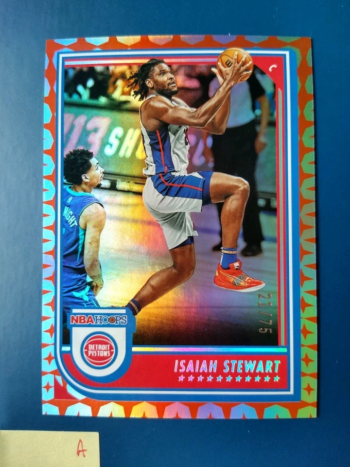 2022-23 Hoops Gravity Isaiah Stewart #63 Detroit Pistons /75 SP - Image 1 of 2