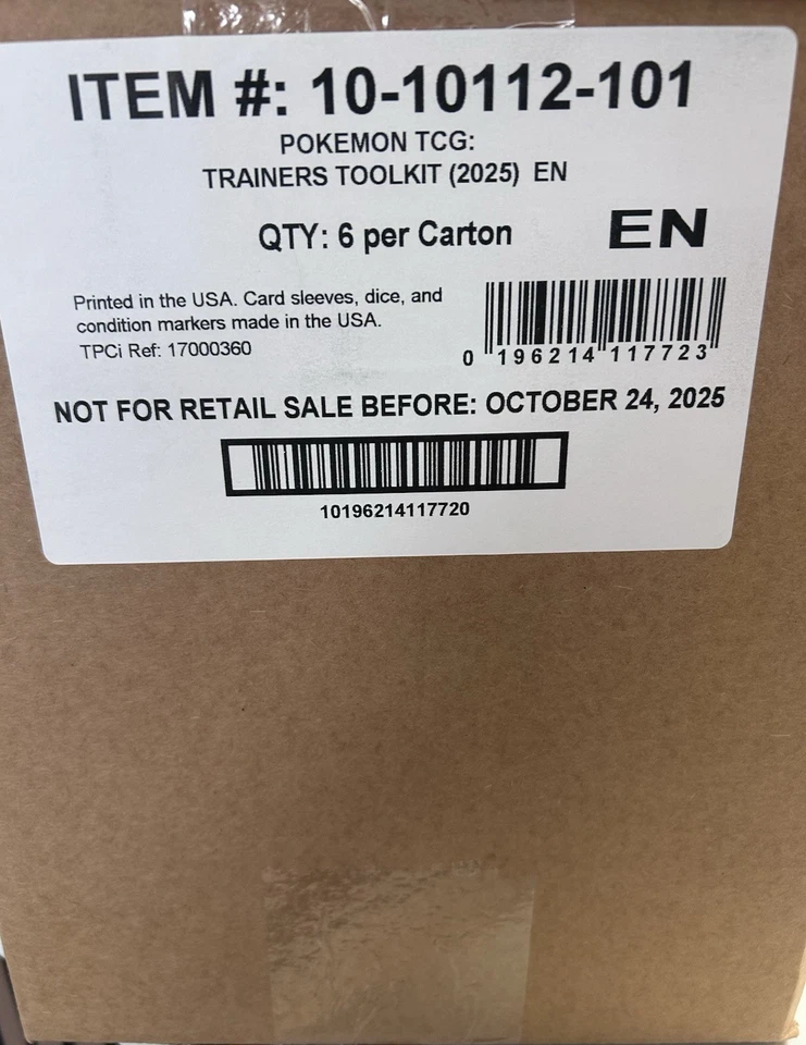 Pokémon TCG Trainer's Toolkit 2025