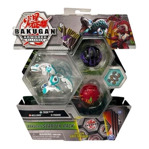 HAOS TROX Bakugan Starter 3-Pack ARMORED ALLIANCE Nillious PHAROL Gate-Trainer - Picture 1 of 11
