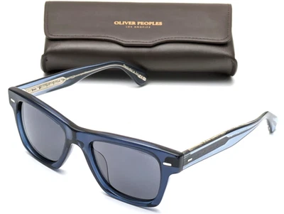 Oliver Peoples Sunglasses OV5393SU 1670R5 Blue Frames w/ Grey Lenses Mens 49mm - Image 1 of 4