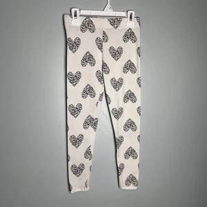 Isaac Mizrahi Girls Cheetah Heart Pattern Pants Size M (7/8) - Picture 1 of 5