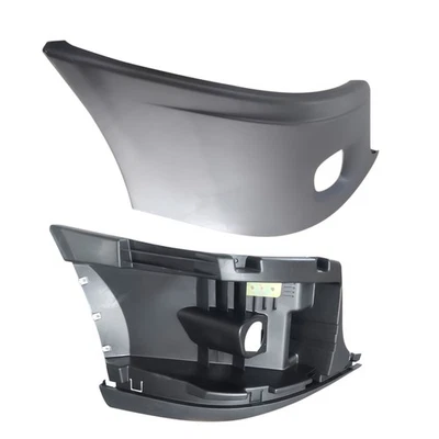 Tapa de parachoques delantero derecho + refuerzo con orificio para Freightliner Cascadia Foto 1 de 4