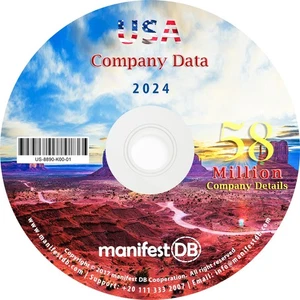 USA Company Database Disk 2024 - Picture 1 of 1