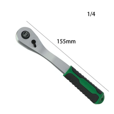 90 Tooth Ratchet Wrench 14 Inch Reversible Drive Socket Tool for Repairs - Image 1 of 4
