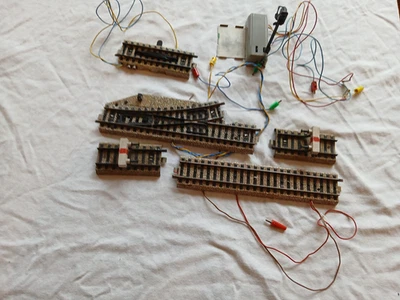 Märklin 7240 H0 Main Light Signal, Left M Switch Electric, 2 x M Siding - Image 1 of 3