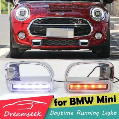 Luz de marcha diurna LED TFL para BMW Mini Countryman 2012 2013 faros antiniebla intermitentes - Imagen 1 de 4