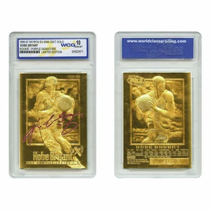 1996 Basketball KOBE BRYANT Ex 2000 Credentials Rookie 23K Gold Card Laser Sign - Picture 1 of 1