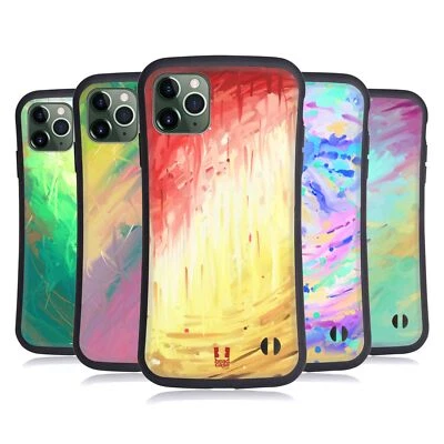 FUNDA HÍBRIDA HEAD CASE DESIGNS PINTURAS ALEATORIAS PARA TELÉFONOS APPLE iPHONES Foto 1 de 4