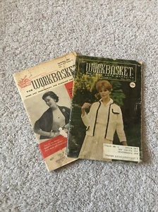 Lot of 2 The Workbasket Home & Needlecraft for Pleasure & Profit Magazine Crafts - Picture 1 of 5
