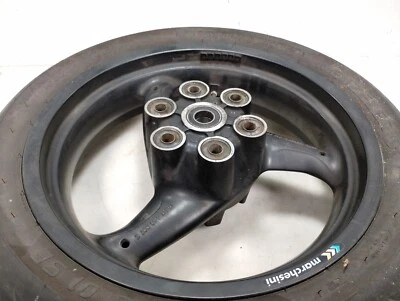 2009 Ducati Monster 696 M696 Rear Wheel Rim STRAIGHT (no tire) 17" X 4.50 - Изображение 1 из 4