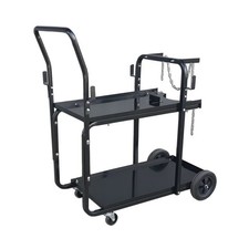 Sherman Welding Cart MIG TIG ARC Welder Trolley with a shelf for a gas bottle