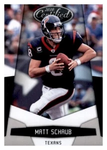 2010 Certified Matt Schaub NFL Base Card PWE Set Break Texans #58 - Picture 1 of 2