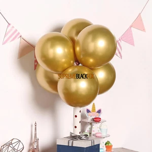Metallic Chrome Balloons (25) Graduation, Birthday, Sweet 16, Party (12 inch) - Picture 1 of 15