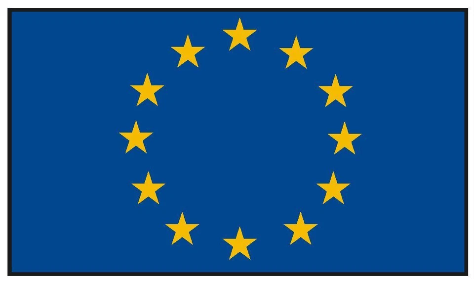 WINTER PARK PRODUCTS European Union International Flag Sticker Decal F158