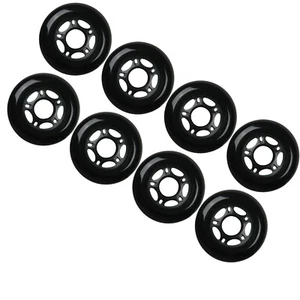Juego de 8 ruedas de patinaje fitness hockey para exteriores 76 mm 82A - Imagen 1 de 4
