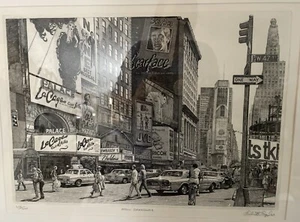 Impresión enmarcada Elliot Engel “Hello Broadway” Scarface La Cage firmada numerada rara - Imagen 1 de 15