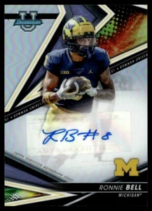 2022 Bowman University Refractor Ronnie Bell Auto Michigan #BA-RB - Picture 1 of 2