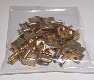 20 Pieces of Chair Wire Terminal 1/4" .250 2 Male 1 Female Quick Connect adapter - Picture 1 of 7
