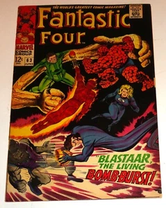 FANTASTIC FOUR #63 KIRBY CLASSIC SANDMAN BLASTAAR  F/VF 1967 - Picture 1 of 1
