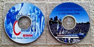 CHICAGO CUBS 2016 WORLD SERIES VITTORIA PARADE, RALLY, MEET PRESIDENT - SET 2 DVD - Foto 1 di 1