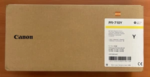 Cartouche d'encre CANON PFI-710Y 2357C001 pour imagePROGRAF TX-2000 TX-3000 TX-4000 - Photo 1/2
