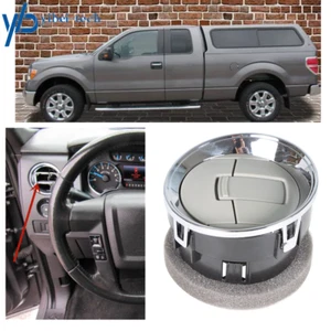 Dashboard Louver Chrome AC Heater Dash Air Vent 1 Pcs For Ford F-150 2009-2014 - Picture 1 of 10