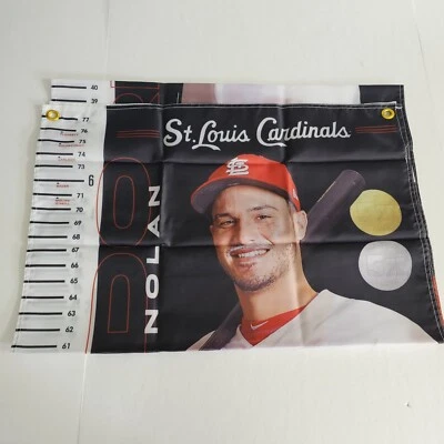 ST. LOUIS CARDINALS SGA Nolan Arenado Kids Growth Chart MLB Baseball - Image 1 of 4