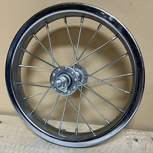 Bicycle Front Wheel Rim Fit 12 X 1.75 Tire Scooter Kids Bike Aluminum Iron NOS - Picture 1 of 1