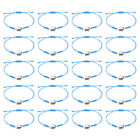 Cheerleader Gifts, 20 Pcs Cheer Bracelet Cheerleading Charm Bracelet, Blue