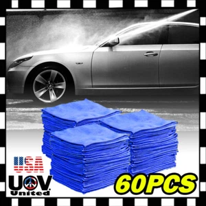 Pack Microfiber Cleaning Cloth Towel Rag Car Polishing Detailing No Scratch U - Picture 1 of 16