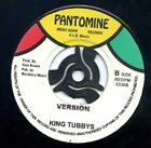 GLEN BROWN / KING TUBBY  - AWAY WITH THE BAD / VERSION.  1978 UK ROOTS 7" SINGLE