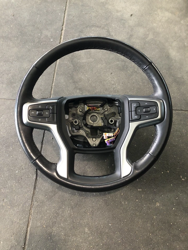 86821395 Steering Wheel Jet Black Precrash 2021-2023 Chevrolet Tahoe Suburban - Image 1 of 4