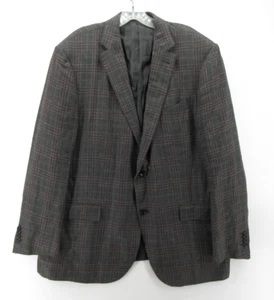 Ermenegildo Zegna Sport Coat Men 44 Gray Crossover Blazer Linen Wool Silk 58 - Picture 1 of 12