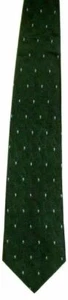 HERMOSA corbata para hombre Croft & Barrow 100 % seda negra blanca azul diamante 58,5" - Imagen 1 de 5