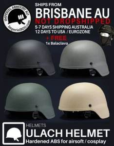 ULACH Tactical Helmet Army Airsoft Tactical Military Helmet Fast 5-DAY AUSTRALIA - Picture 1 of 5